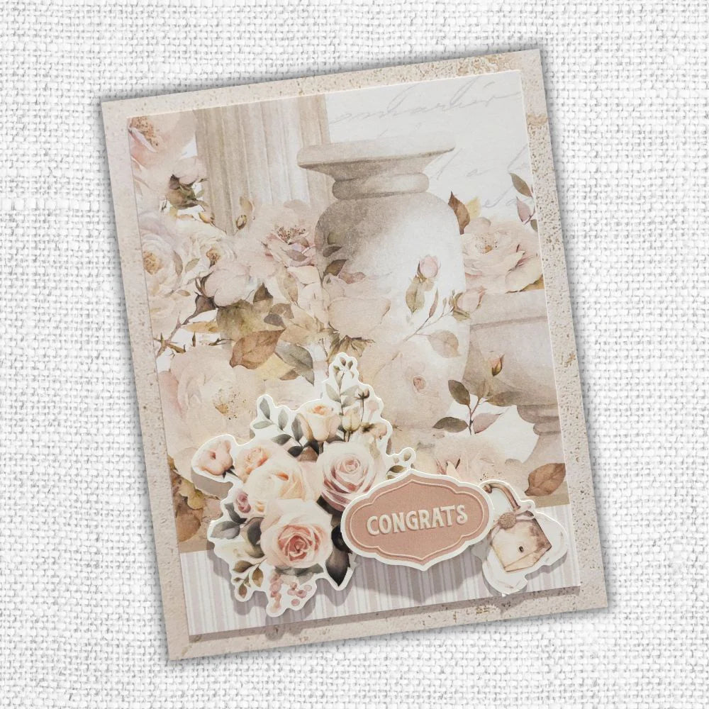 Paper Rose - Wedding Joy 6 x 8 " Quick Cards Die Cuts