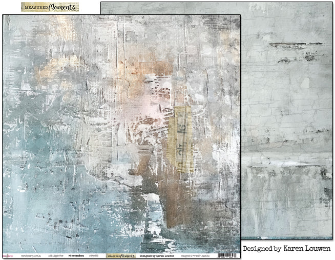 Bee Arty -Measured Moments 12'' x 12'' Paper Collection Pack