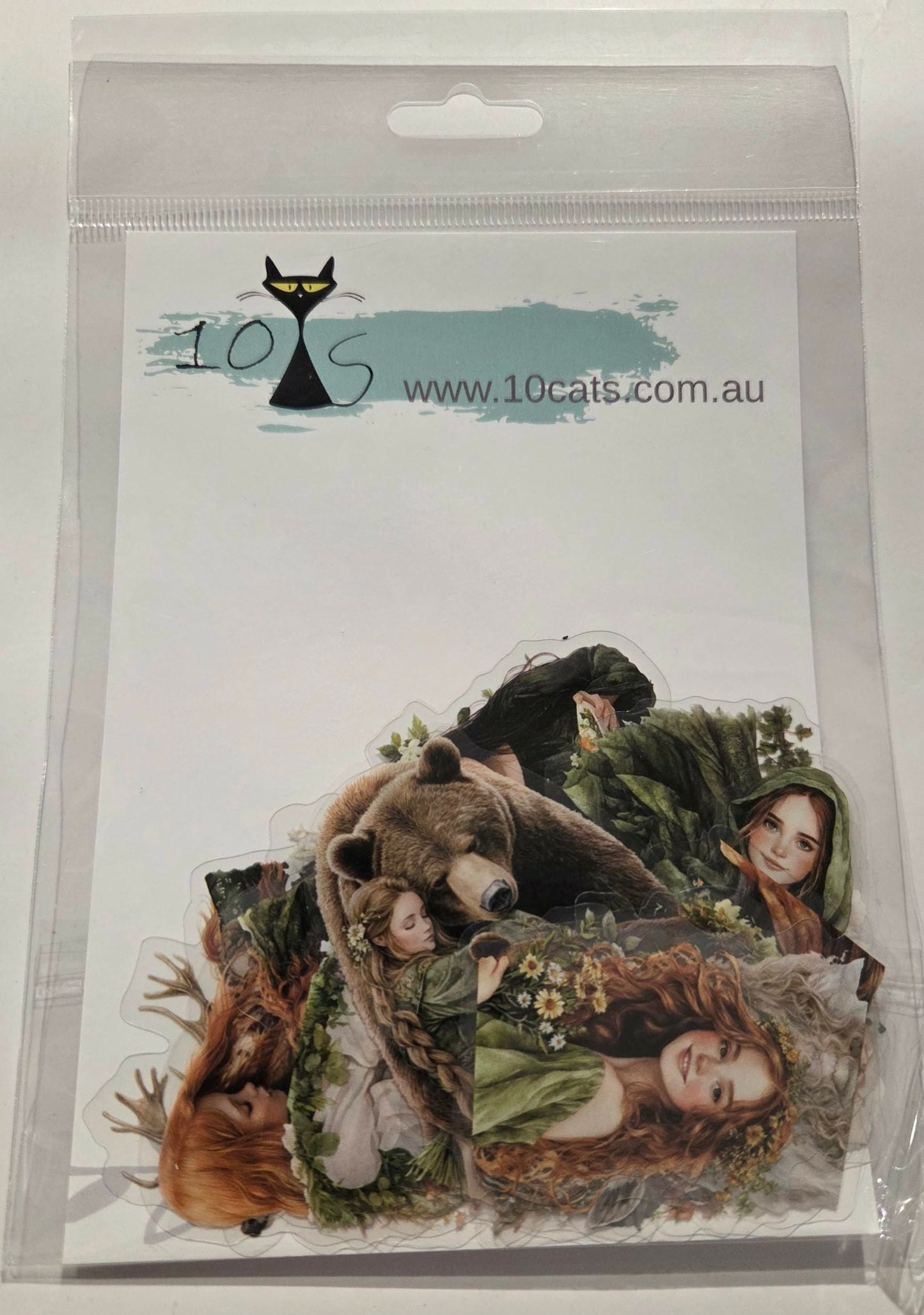 Clear Stickers - Forest Maiden's (12)