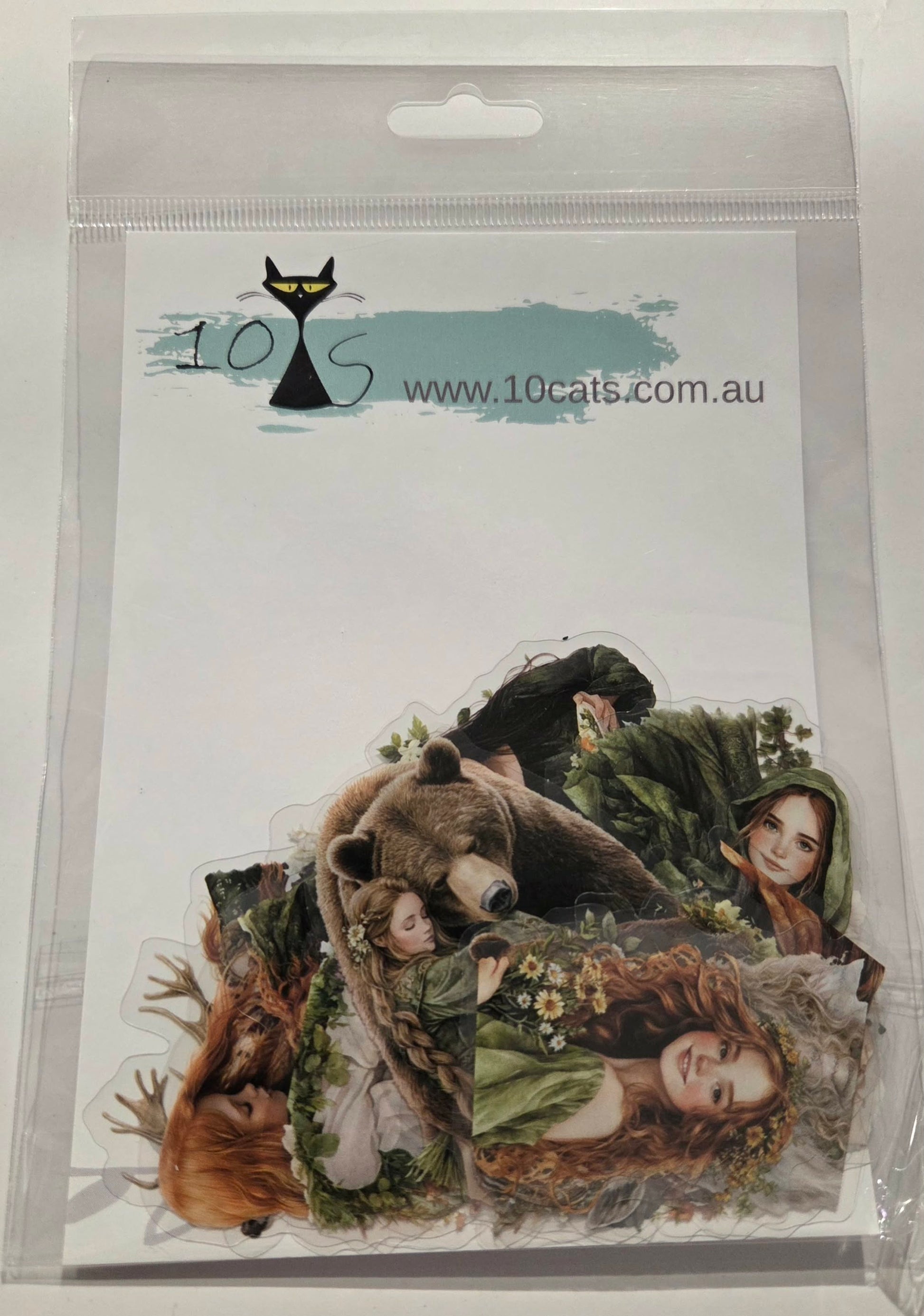 Clear Stickers - Forest Maiden's (12)