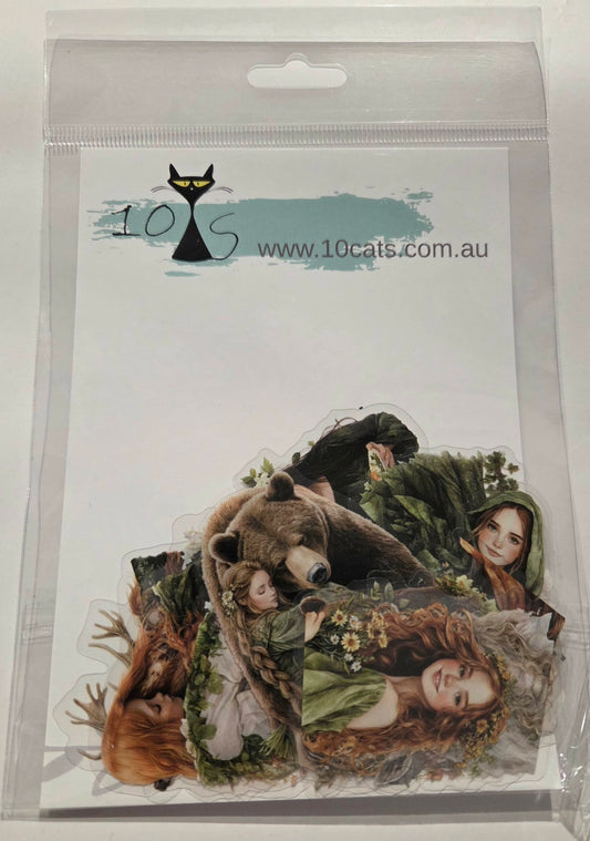 Clear Stickers - Forest Maiden's (12)