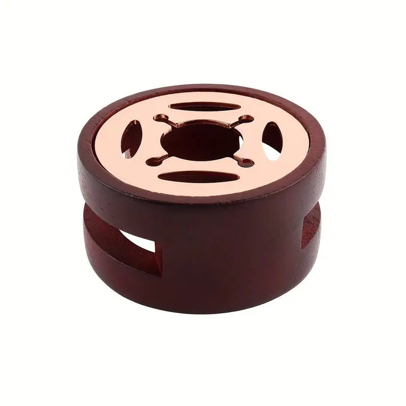 Seal Wax Melting Stand Red Wood