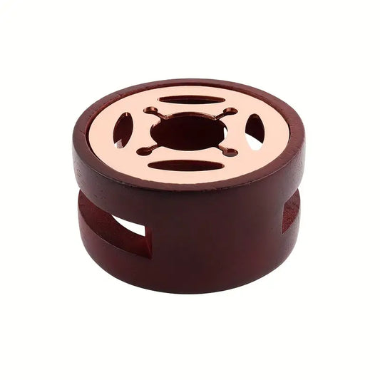 Seal Wax Melting Stand Red Wood