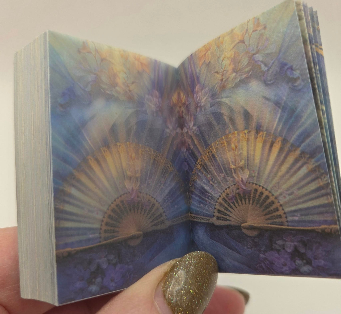 Mini Ephemera books - Purple Memories