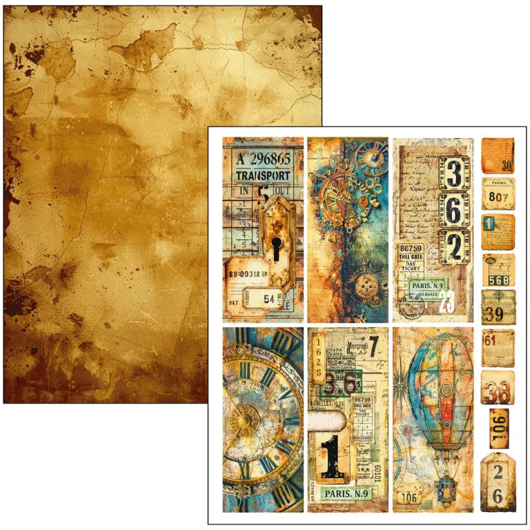 Ciao Bella - Mixed Media Book Past Time