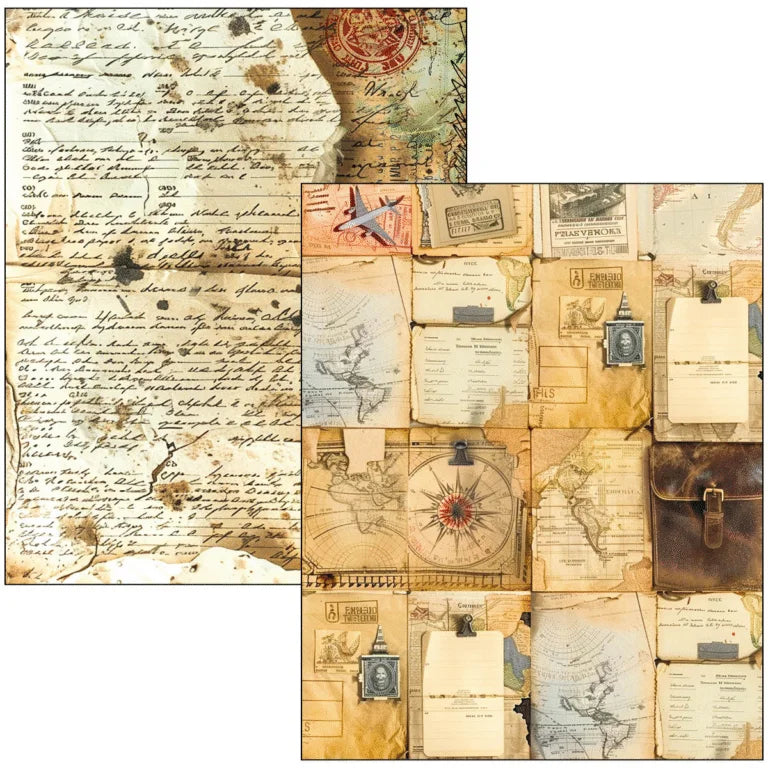 Ciao Bella -Mixed Media Book Journey Ahead