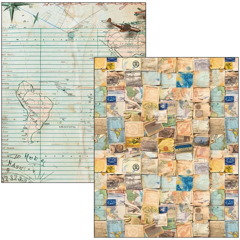 Ciao Bella -Mixed Media Book Journey Ahead