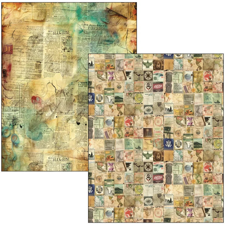 Ciao Bella -Mixed Media Book Journey Ahead