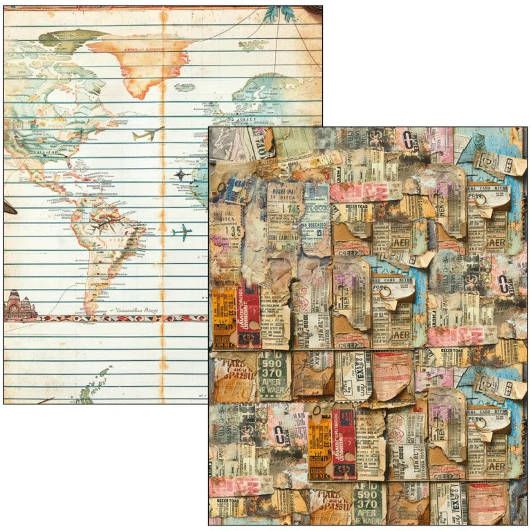 Ciao Bella -Mixed Media Book Journey Ahead