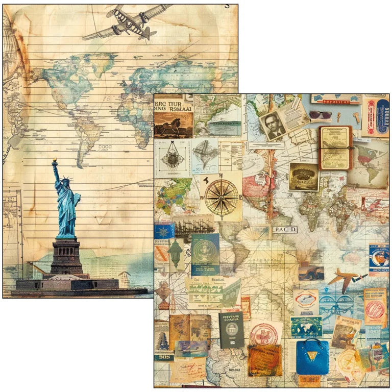 Ciao Bella -Mixed Media Book Journey Ahead