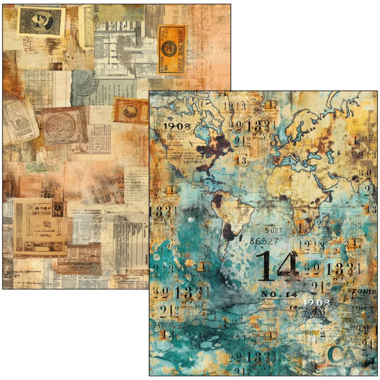 Ciao Bella -Mixed Media Book Journey Ahead