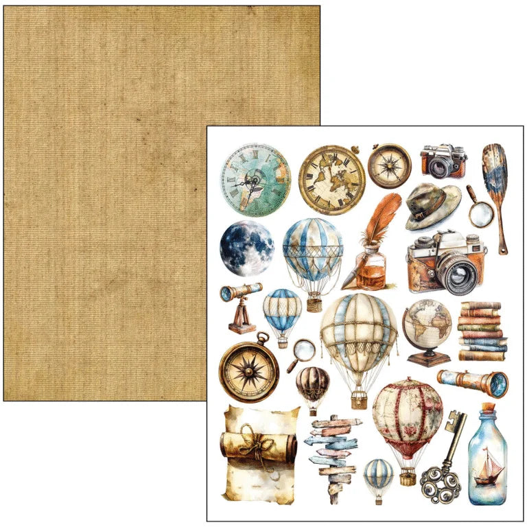 Ciao Bella -Mixed Media Book Journey Ahead