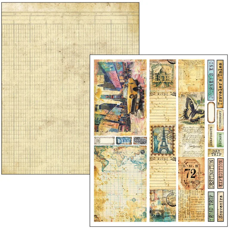 Ciao Bella -Mixed Media Book Journey Ahead