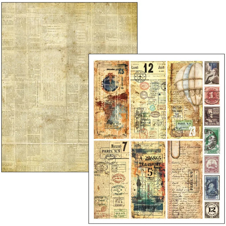 Ciao Bella -Mixed Media Book Journey Ahead