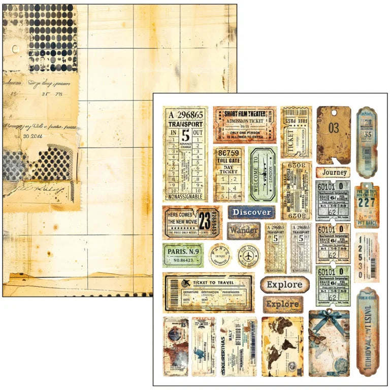 Ciao Bella -Mixed Media Book Journey Ahead