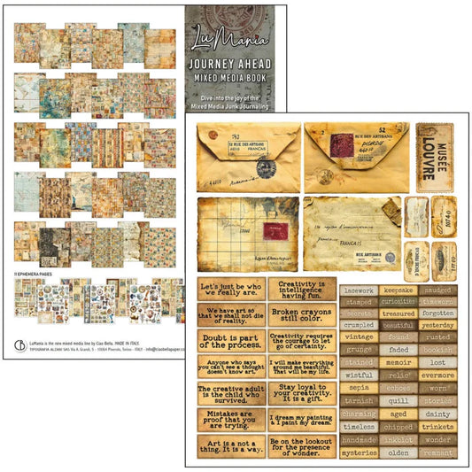 Ciao Bella -Mixed Media Book Journey Ahead