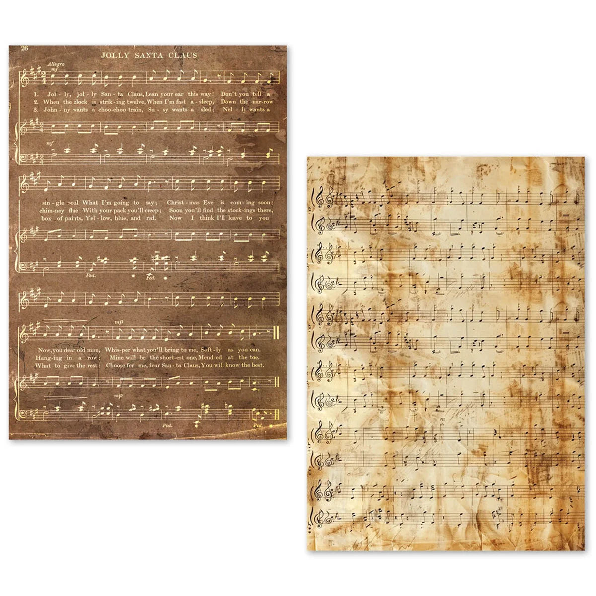 Ciao Bella - Tissue Papers A5 - 24 Sheets Music Sheet