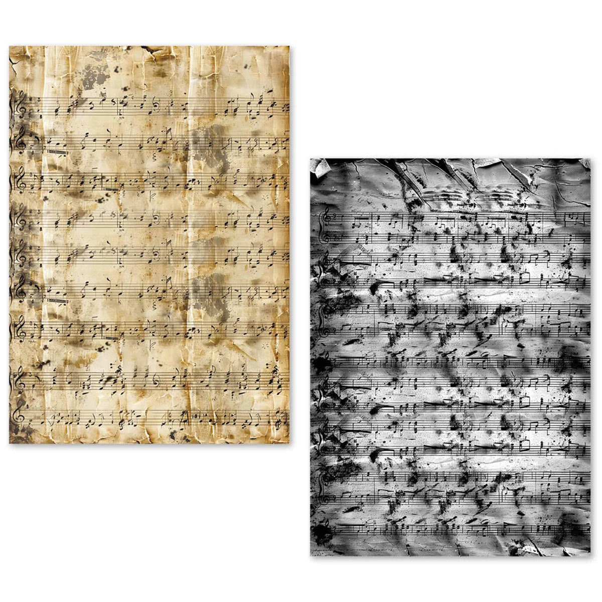 Ciao Bella - Tissue Papers A5 - 24 Sheets Music Sheet