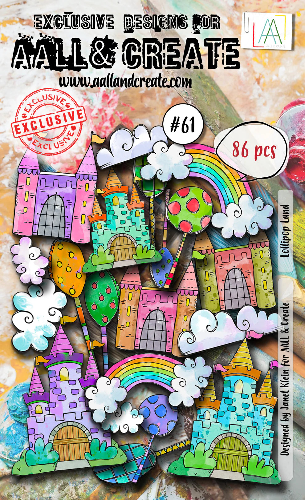 AALL & Create - Ephemera Die Cuts - Lollipop Land #61