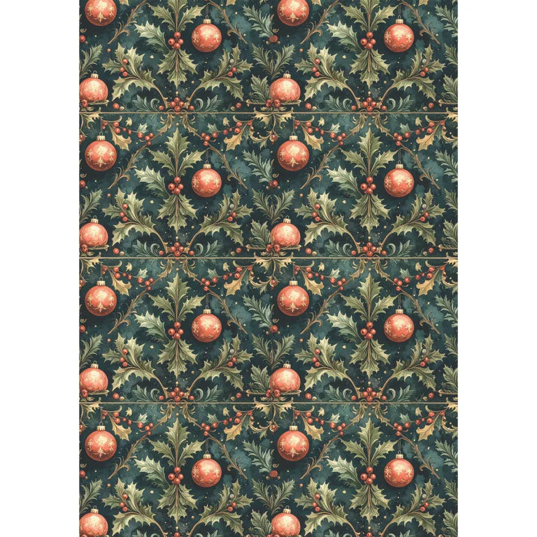 Ciao Bella - Rice Papers -A5 Set  - Hot Cocoa & Holly