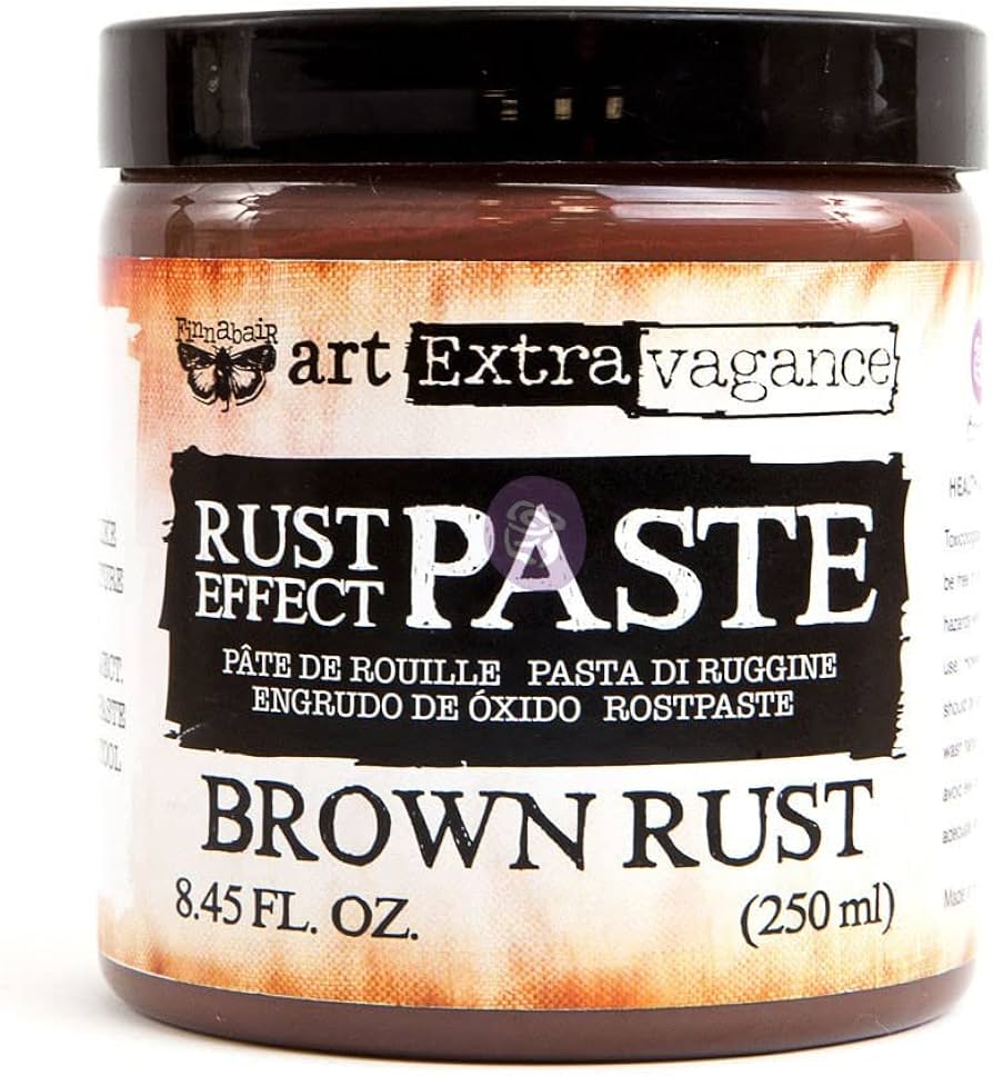 Finnabair Art ExtraVagance - Rust Effect Paste - Brown Rust