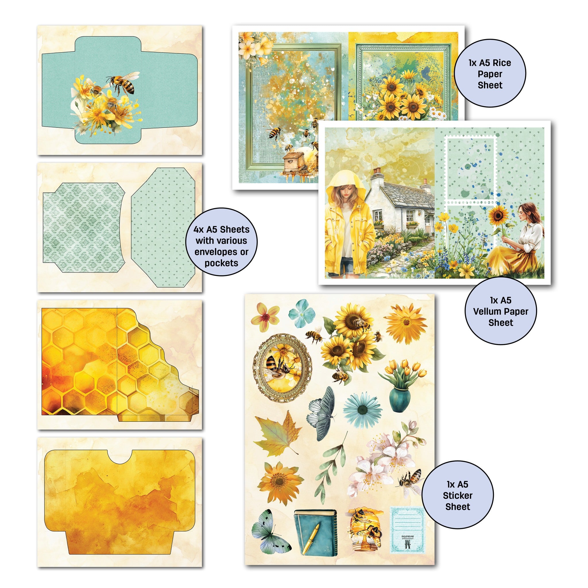 3 Quarter Designs - Honey Fields Gimme More Pack