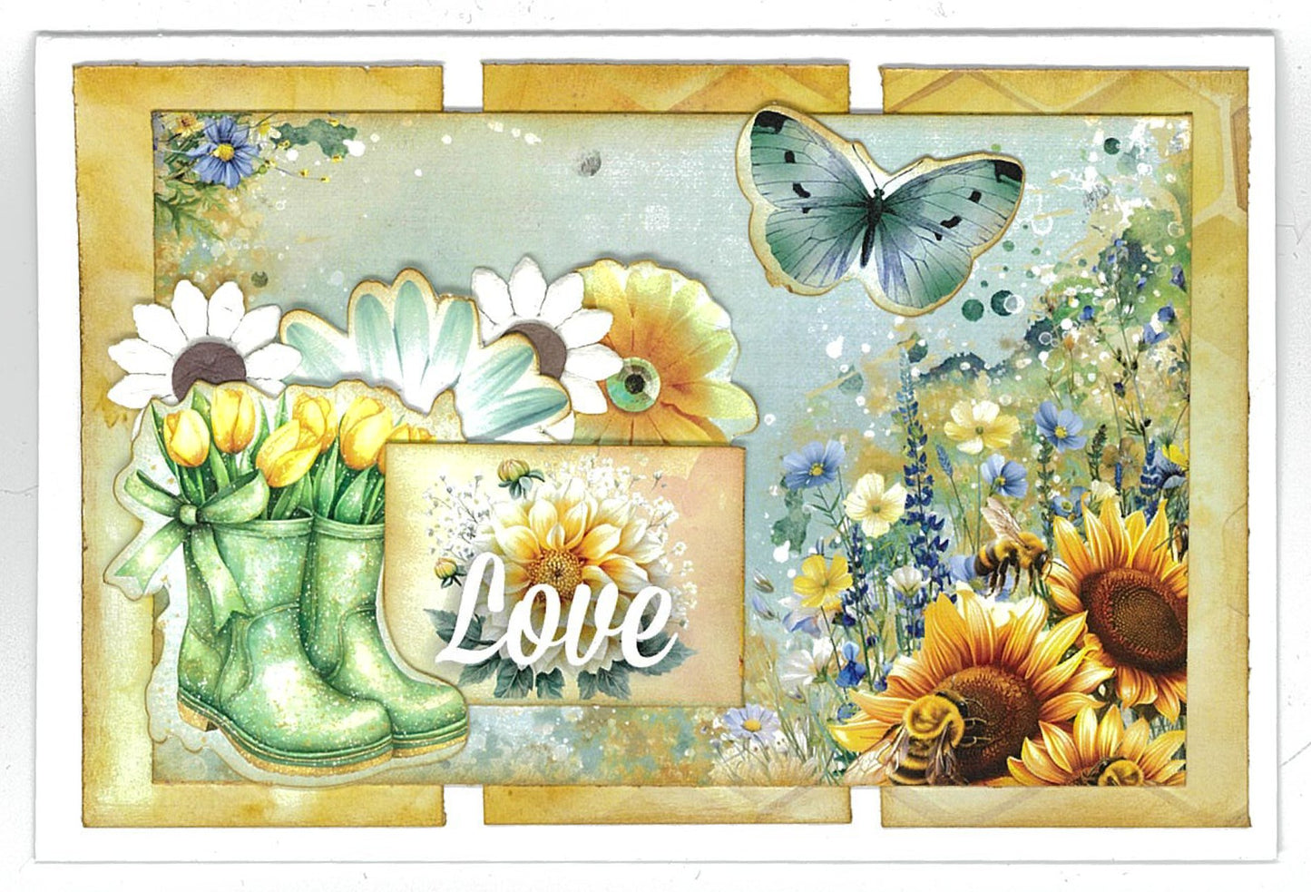 3 Quarter Designs - Honey Fields Collection 6x4 Card Pack