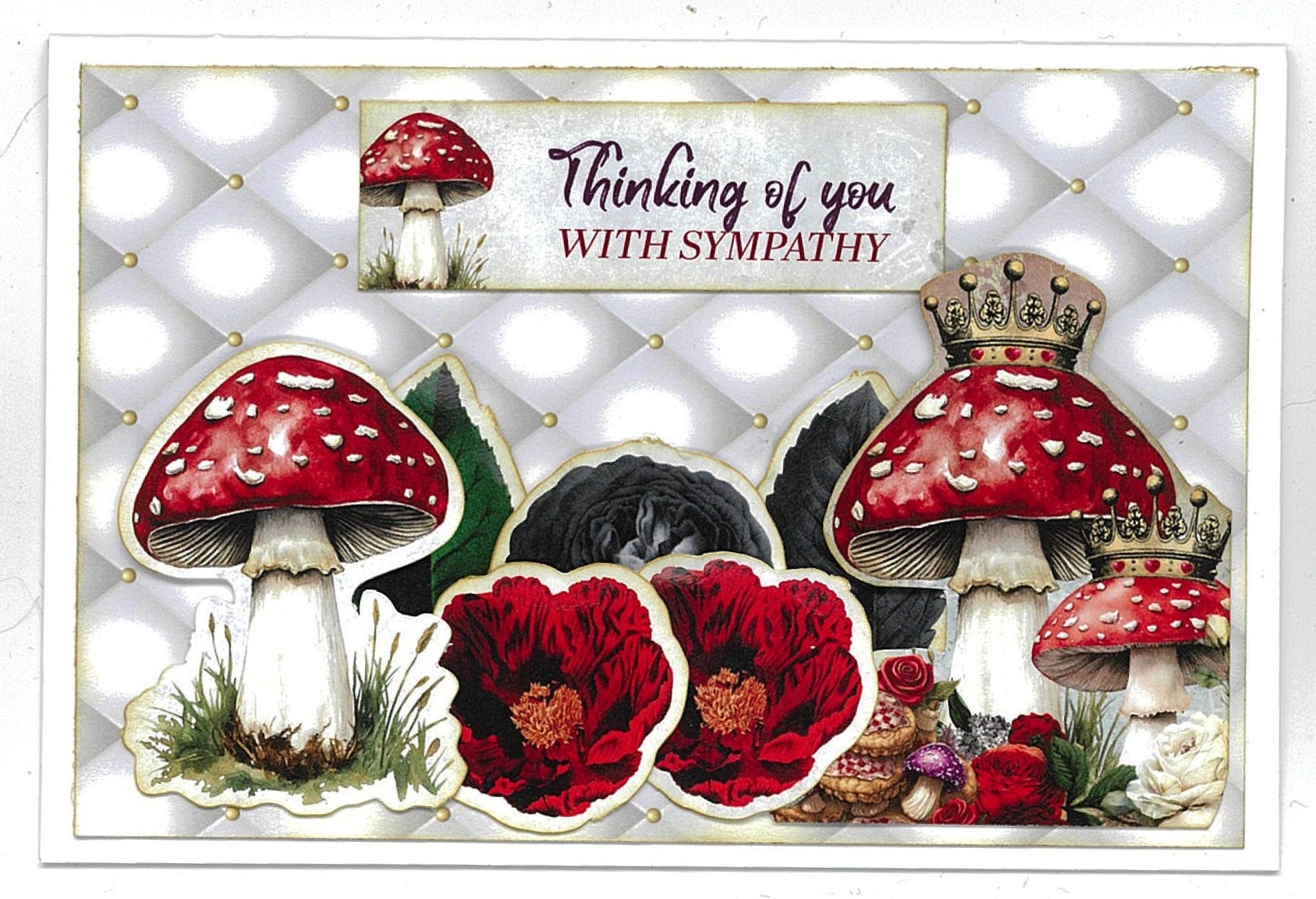 3 Quarter Designs - Red Queen Collection 6x4 Card Pack