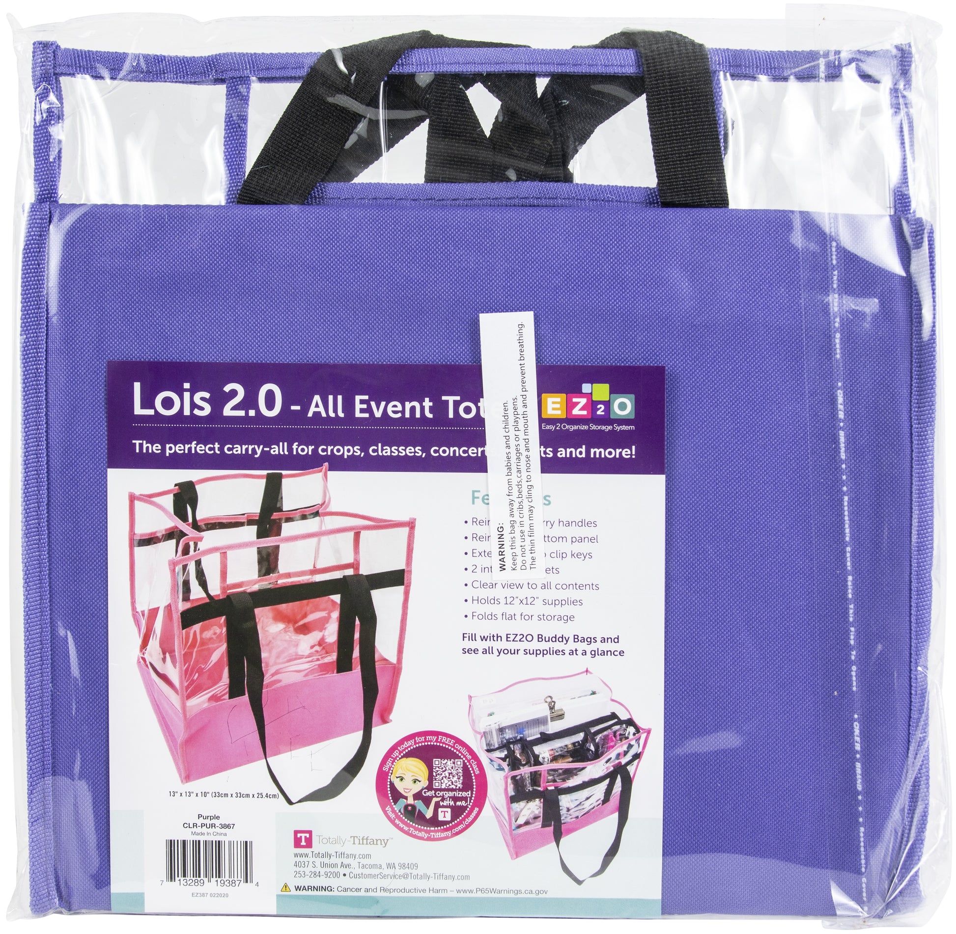 Totally - Tiffany Easy To organize Lois 2.0- All Event Tote