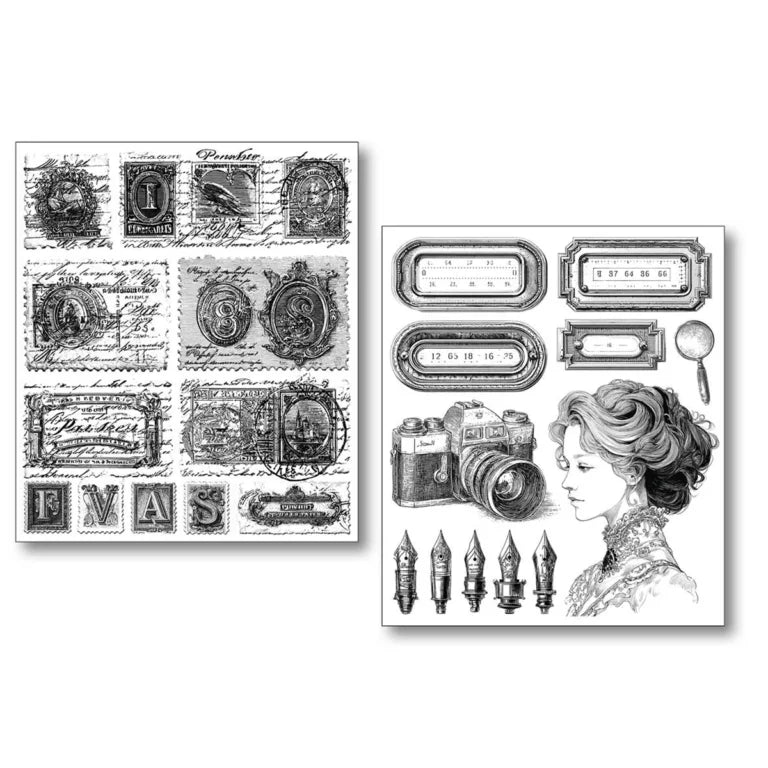 Mixed Media Stickers – Lithographs