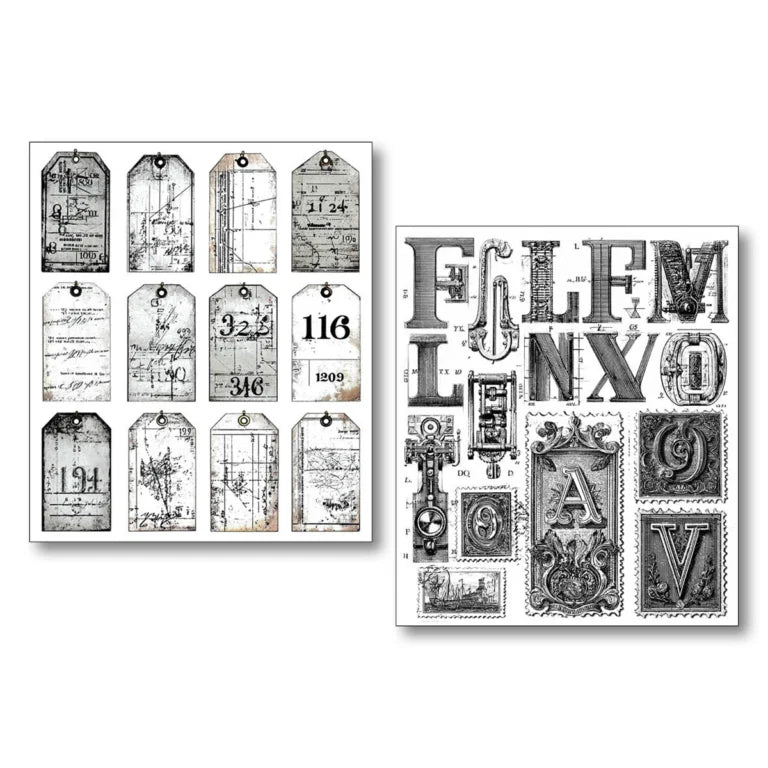 Mixed Media Stickers – Lithographs