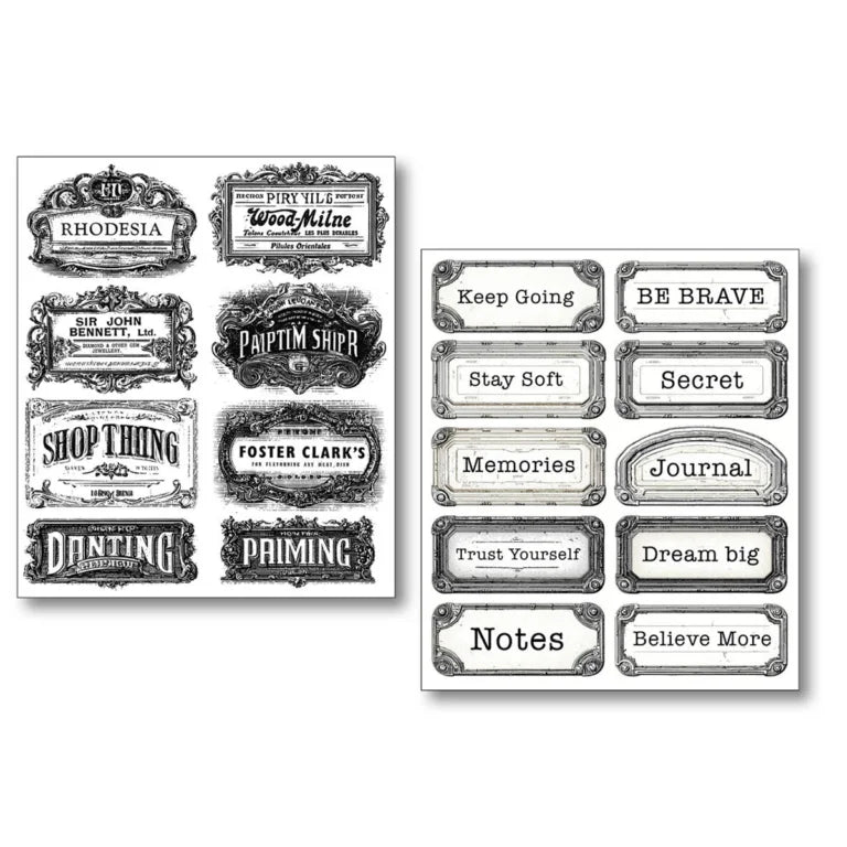 Mixed Media Stickers – Lithographs