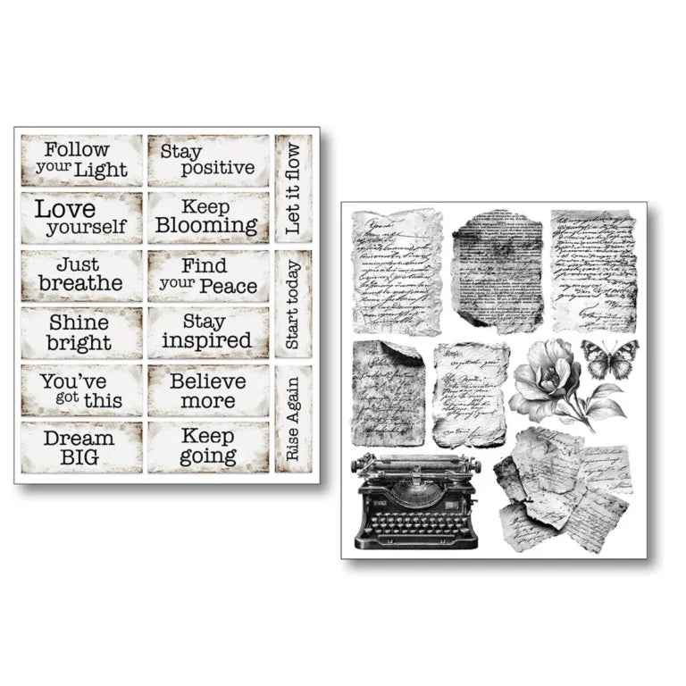 Mixed Media Stickers – Lithographs