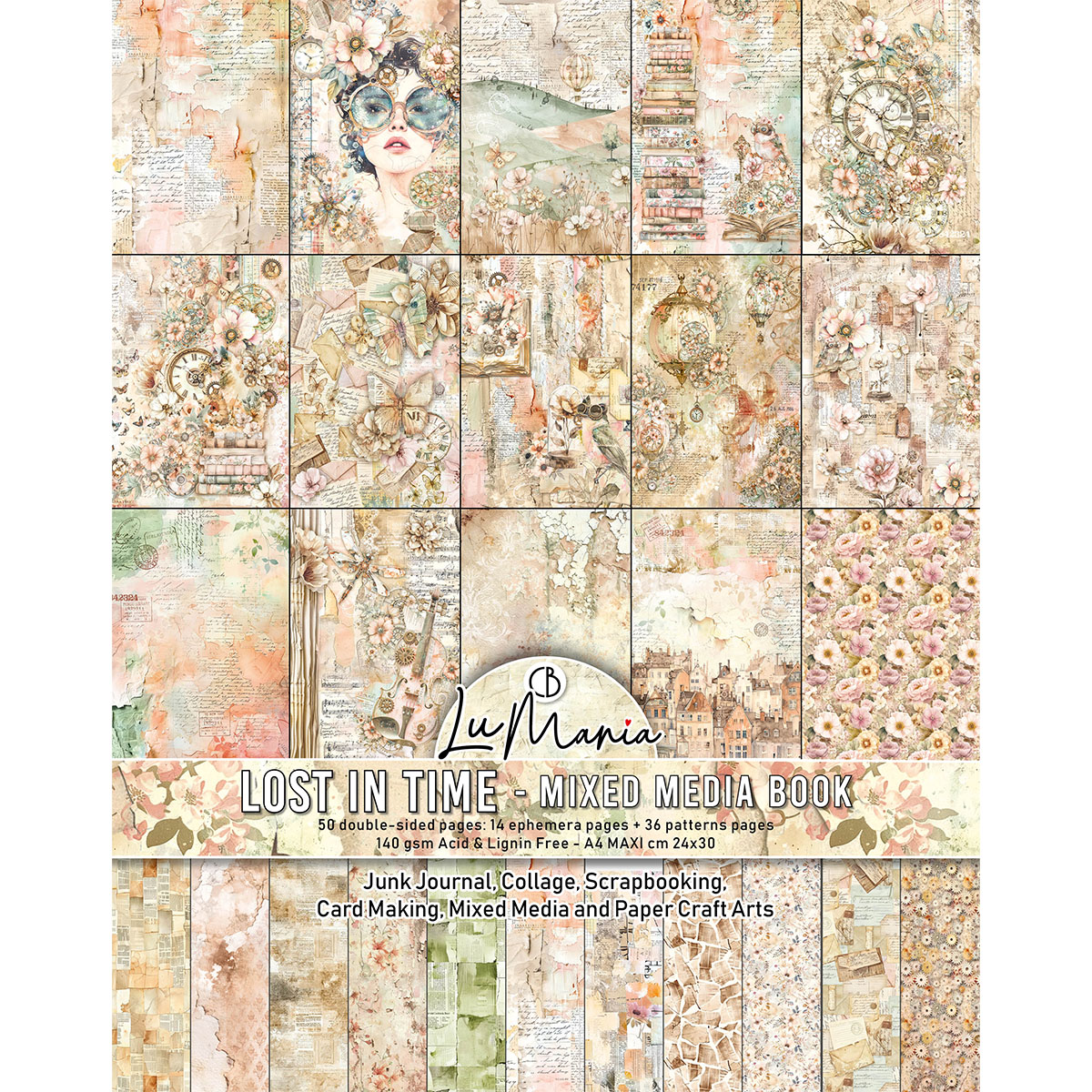 Ciao Bella - Mixed Media Book Lost In Time