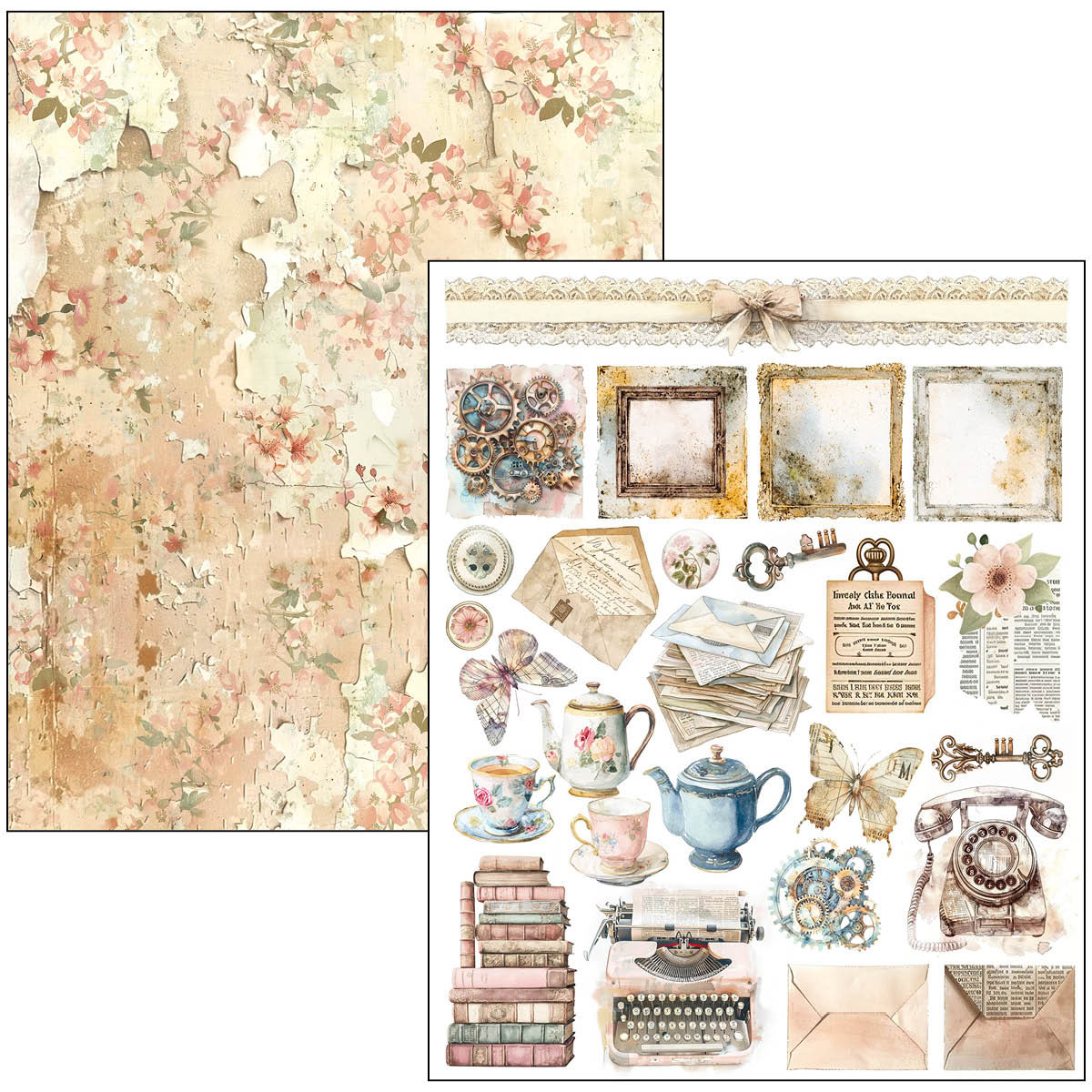 Ciao Bella - Mixed Media Book Lost In Time