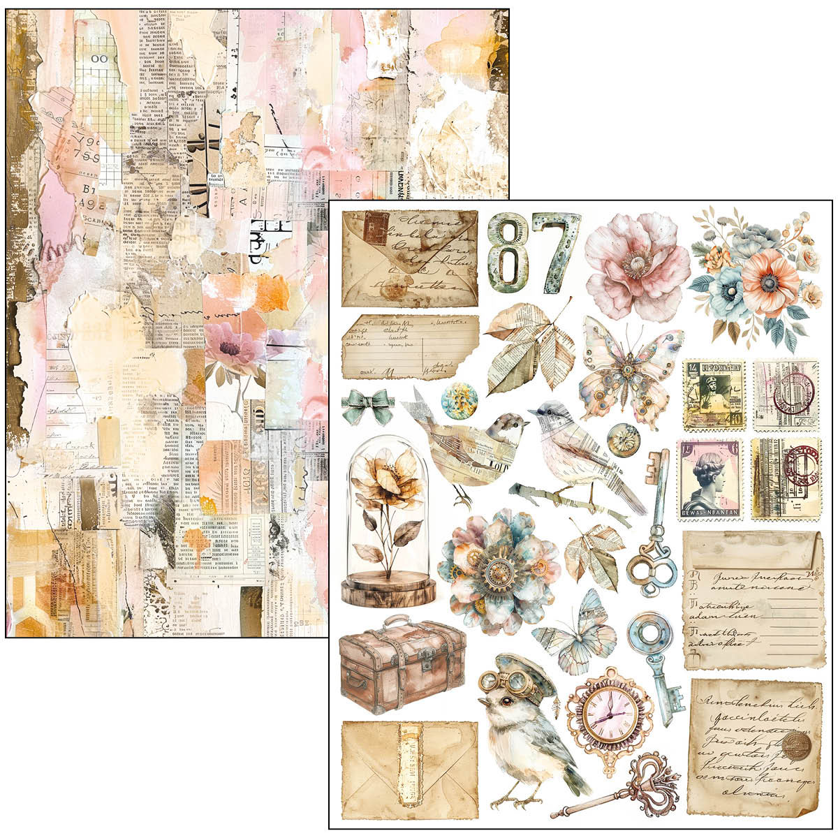 Ciao Bella - Mixed Media Book Lost In Time