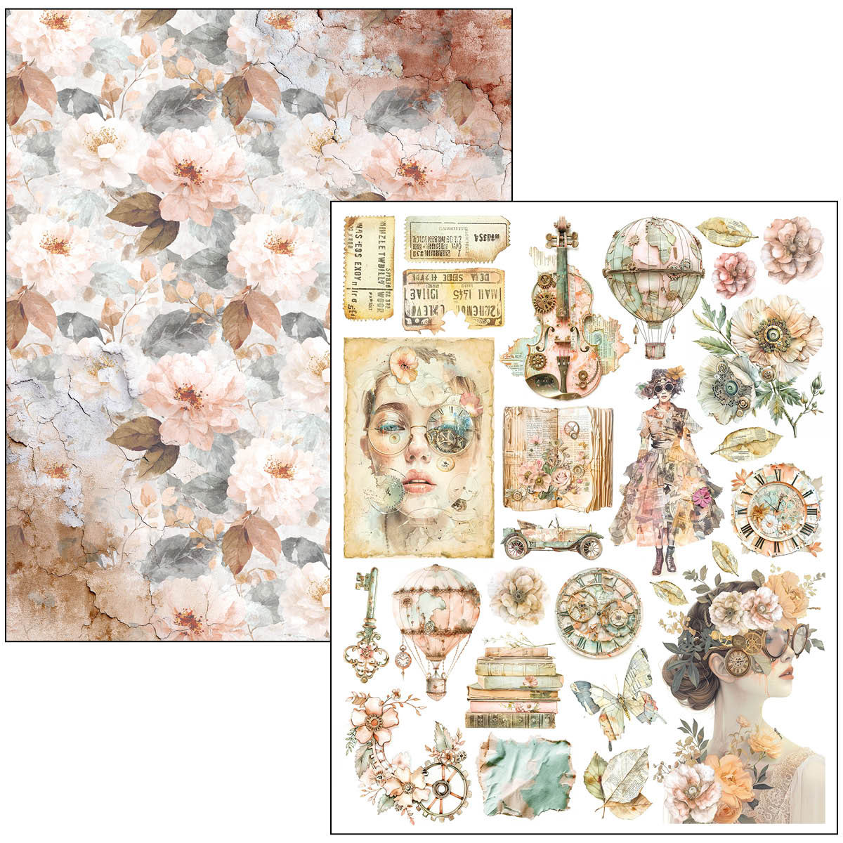 Ciao Bella - Mixed Media Book Lost In Time