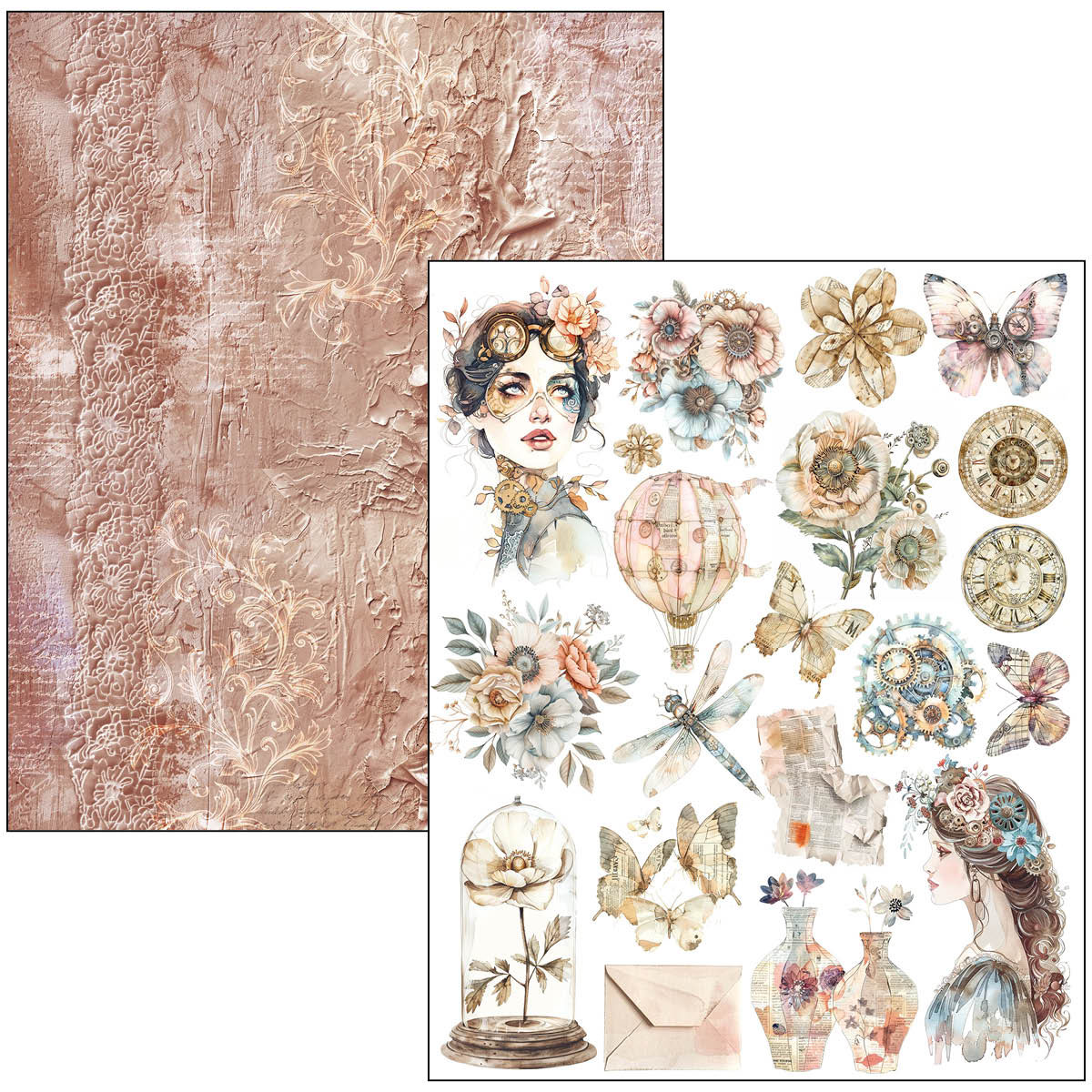 Ciao Bella - Mixed Media Book Lost In Time