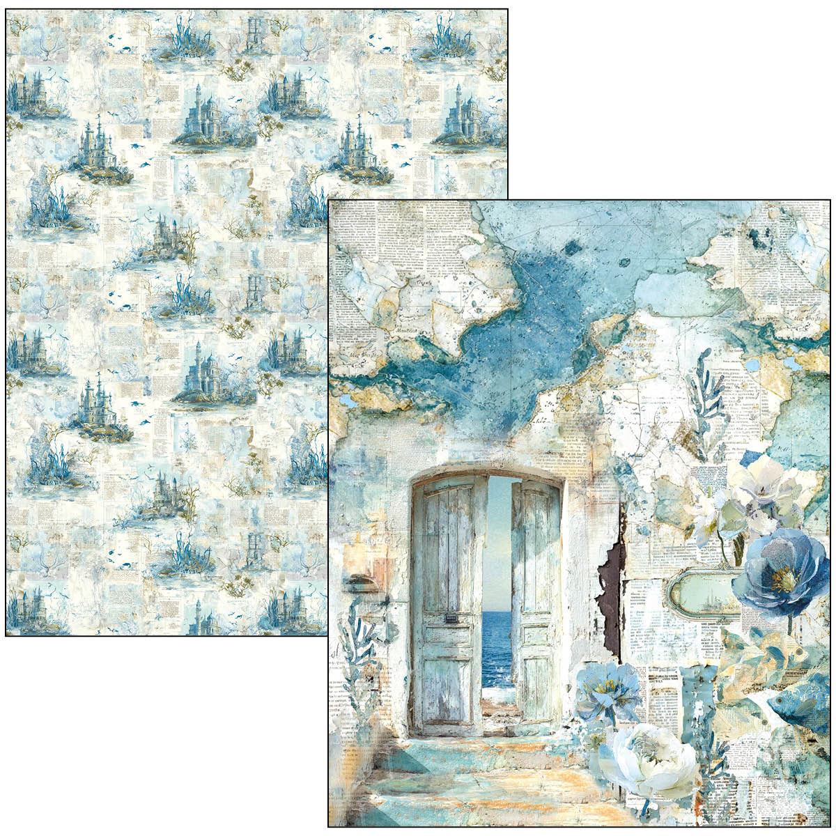 Ciao Bella - Mixed Media Book Edge Of The Ocean