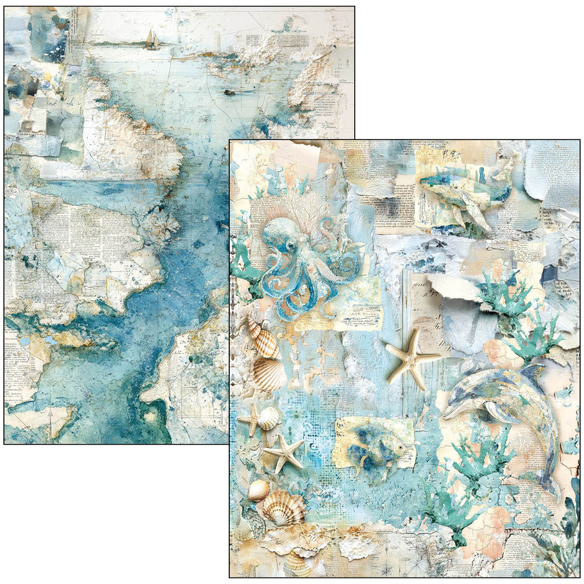 Ciao Bella - Mixed Media Book Edge Of The Ocean