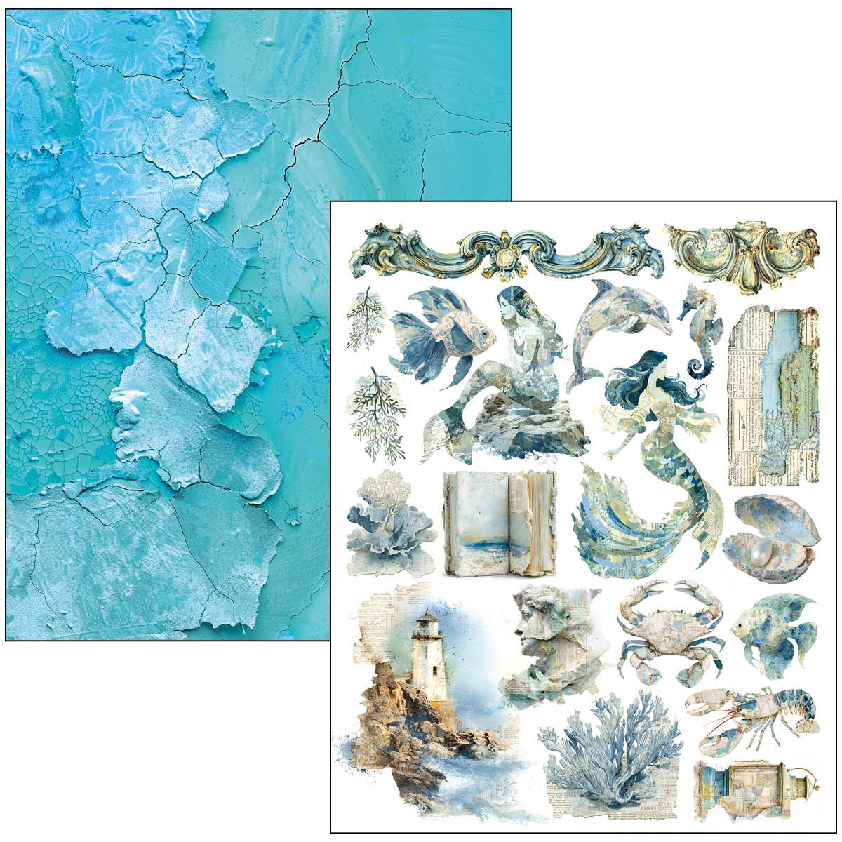 Ciao Bella - Mixed Media Book Edge Of The Ocean