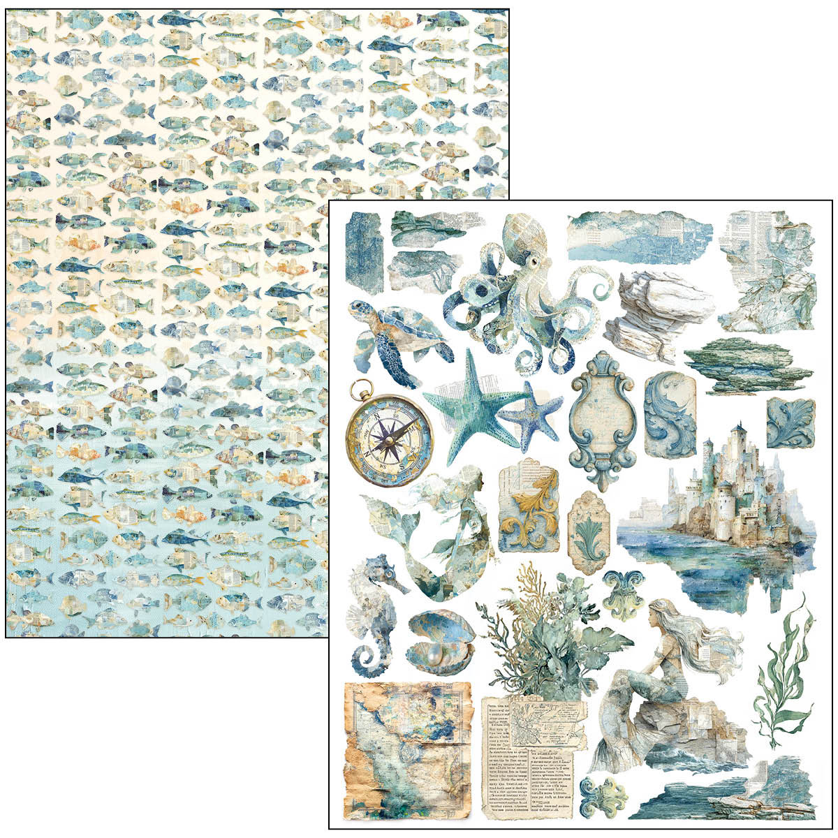 Ciao Bella - Mixed Media Book Edge Of The Ocean