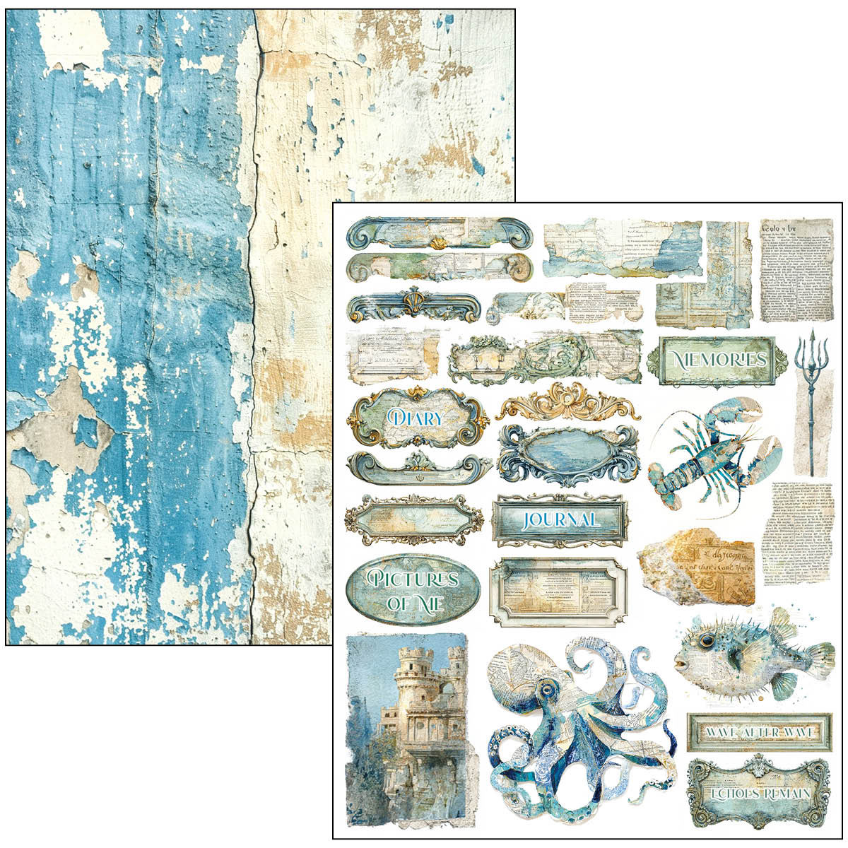 Ciao Bella - Mixed Media Book Edge Of The Ocean