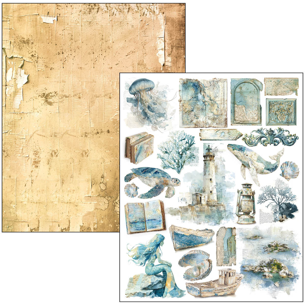 Ciao Bella - Mixed Media Book Edge Of The Ocean