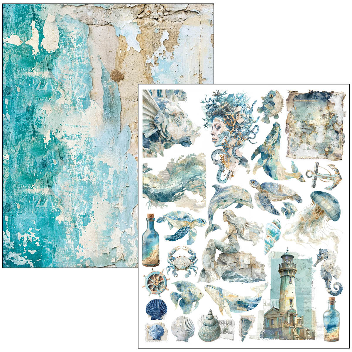Ciao Bella - Mixed Media Book Edge Of The Ocean