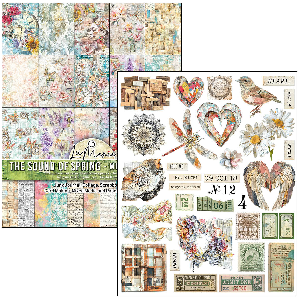 Ciao Bella - Mixed Media Book The Sound Of Spring
