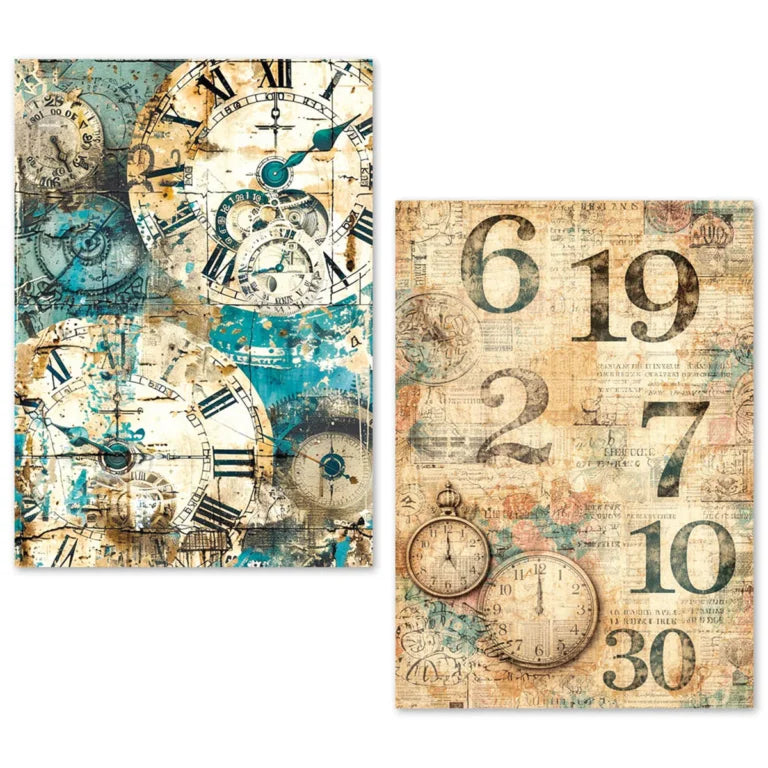 Ciao Bella - Tissue Papers A5 - 24 Sheets Fragments Of Time