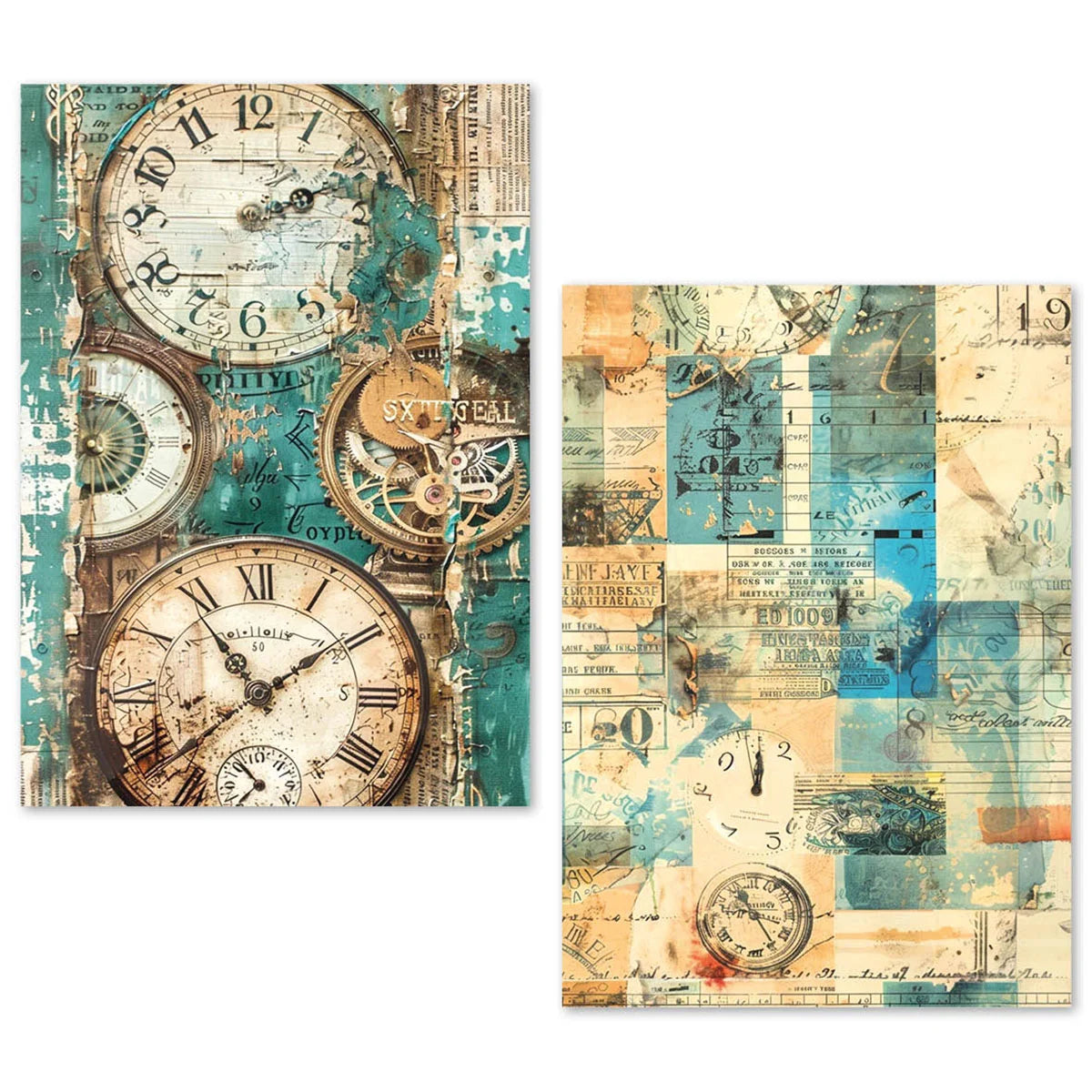 Ciao Bella - Tissue Papers A5 - 24 Sheets Fragments Of Time
