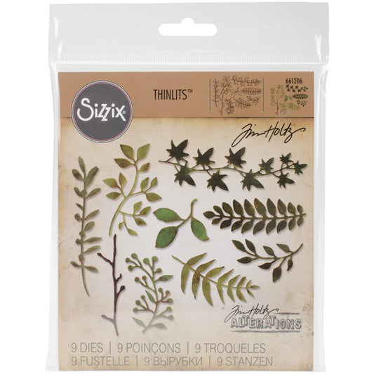 Sizzix - Thinlits - Garden Greens