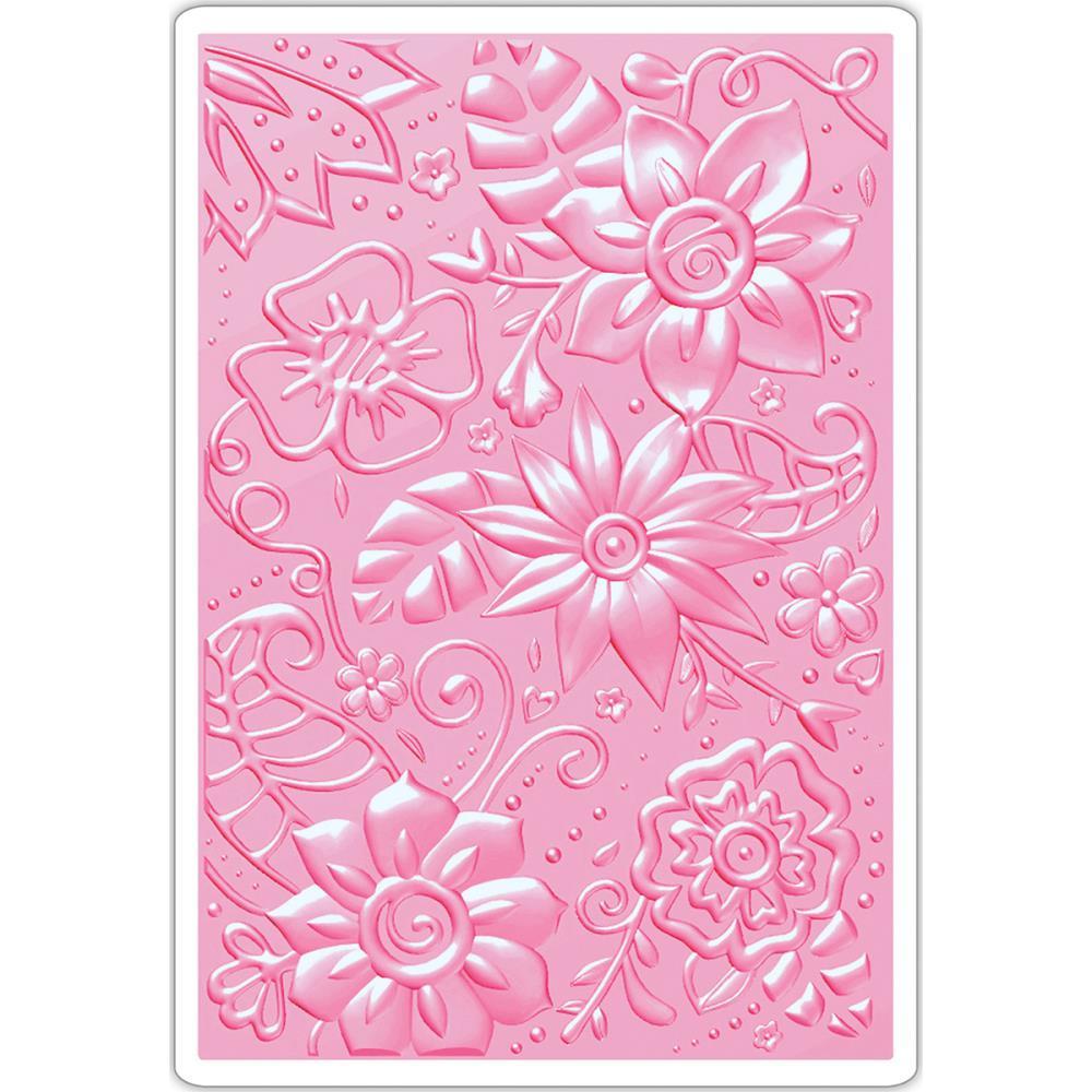 Sizzix - 3D Texture Impressions - Bohemian Botanicals